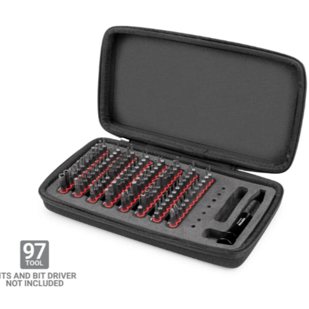 4 mm Bit and Driver Set Case with Foam Insert
